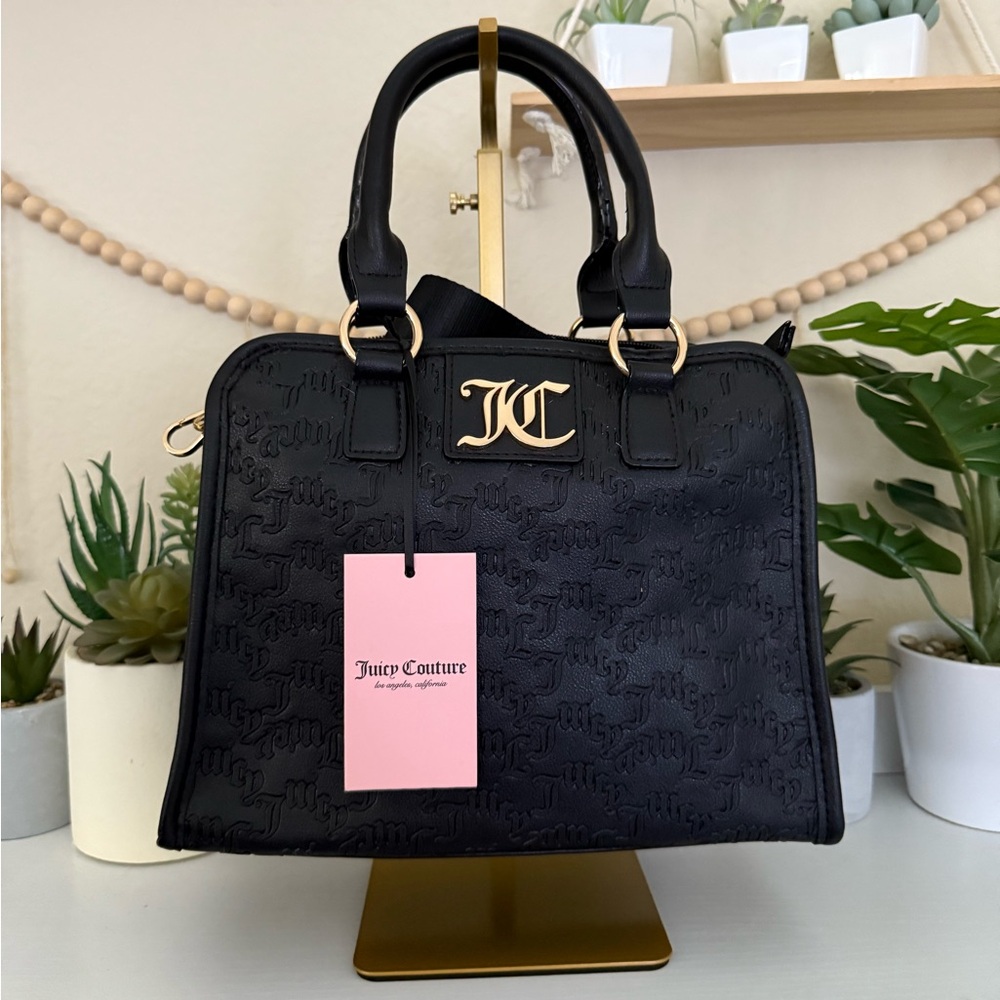 Juicy Couture Liquorice Charm City Satchel
